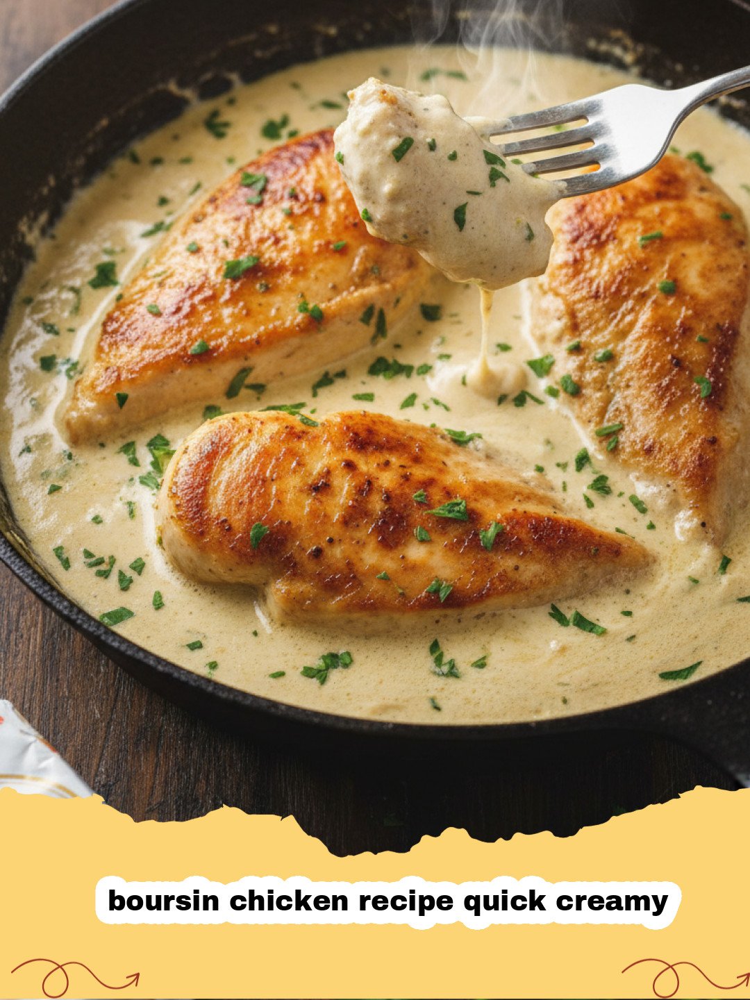 The Ultimate 20-Minute Boursin Chicken Recipe Quick Creamy Dinner