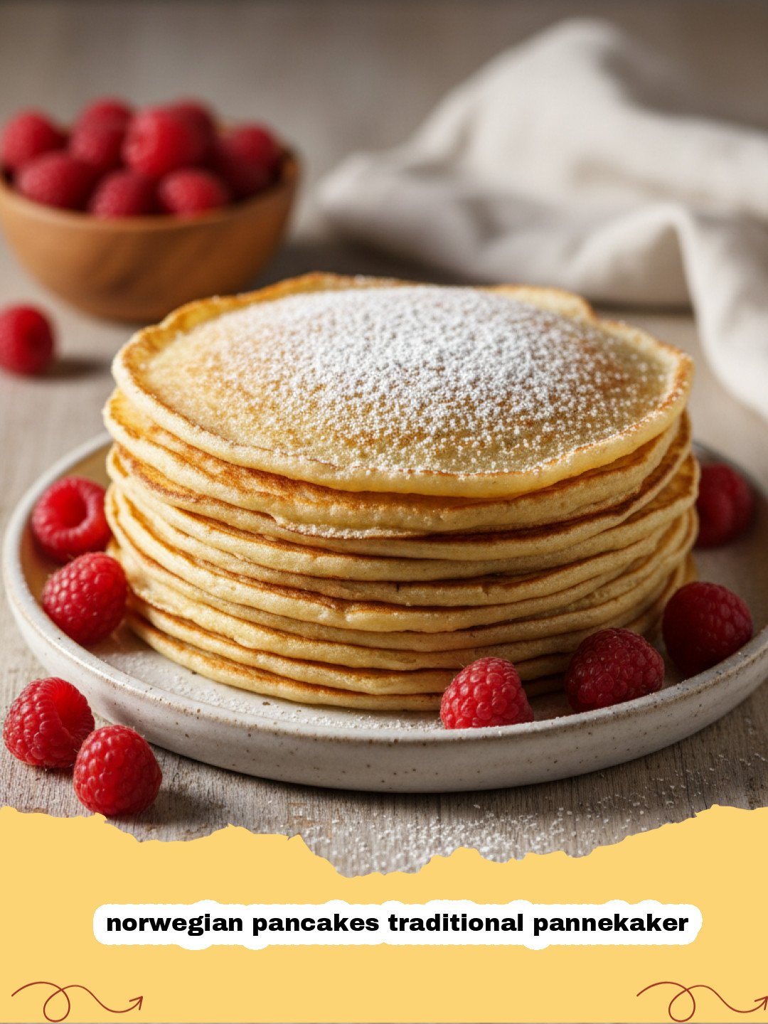 Classic Norwegian Pancakes Traditional Pannekaker Recipe