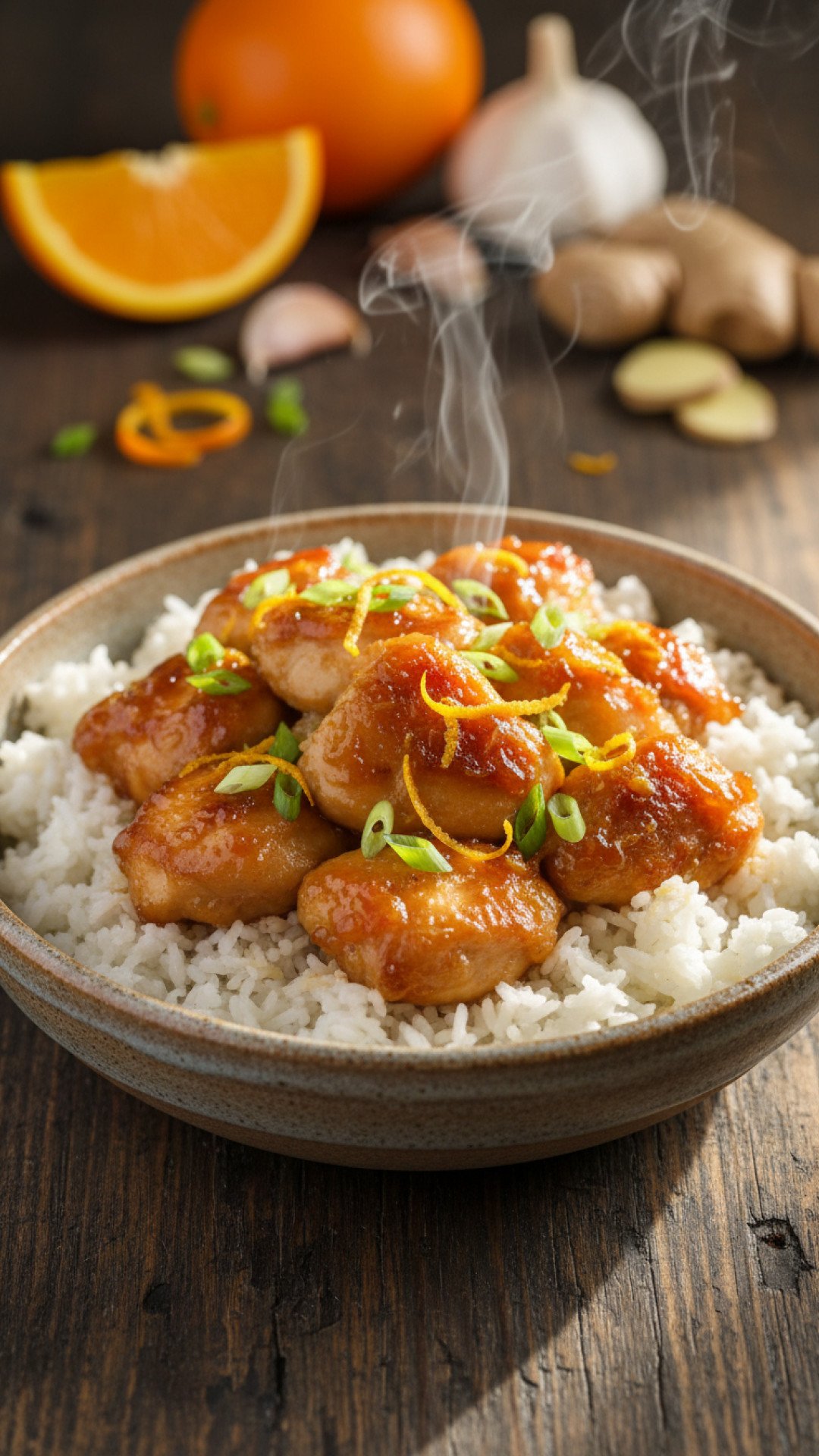 Chicken with Orange Marmalade Preparation