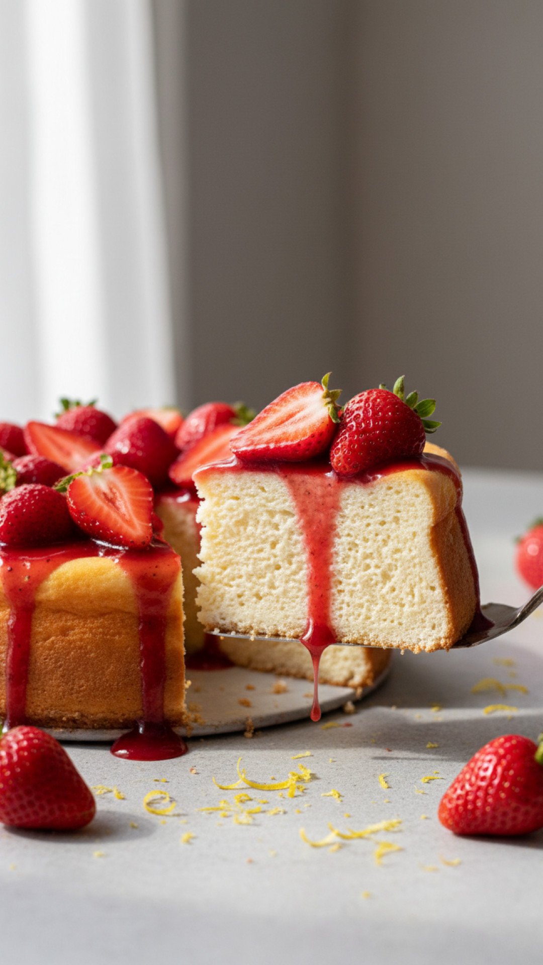 Easy Elegant Airy French Cheesecake Preparation