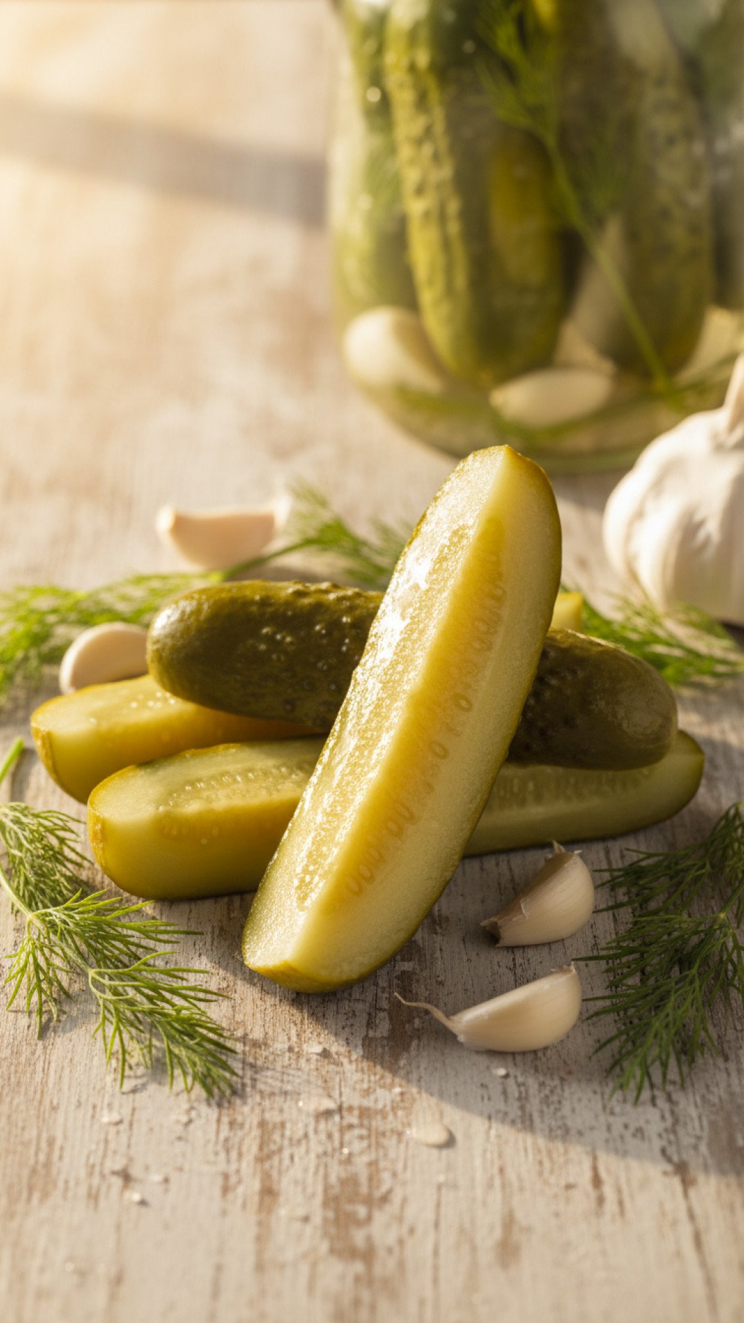 Easy Sun Pickle Recipe Preparation