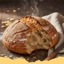 Fluffy Potato Flake Sourdough Rolls