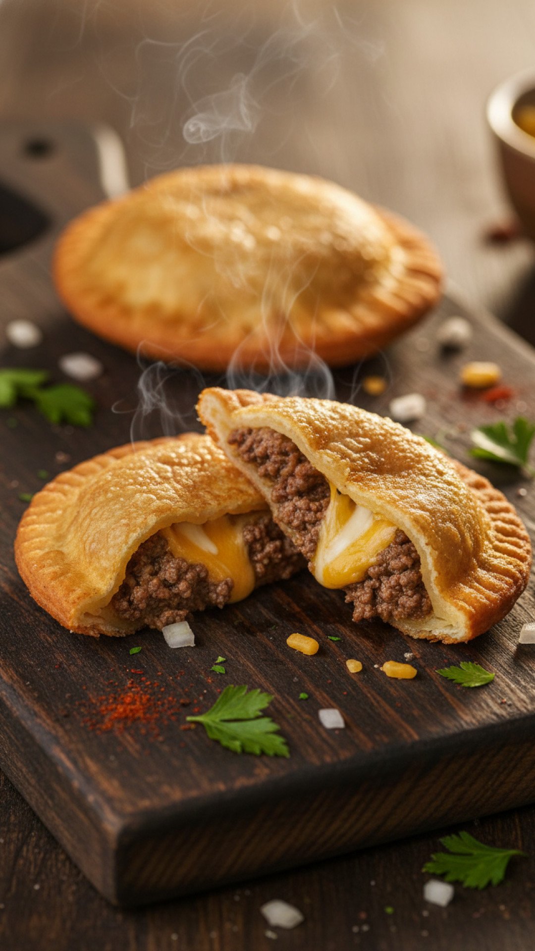 Golden Frying Saucers Preparation