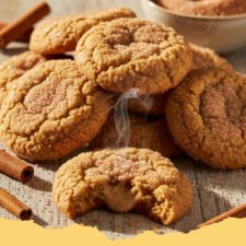 Soft and Chewy Churro Cookies
