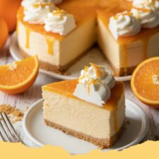 The Ultimate Orange Cream Cheesecake