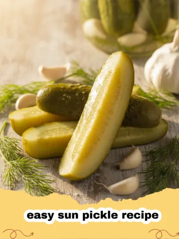The Ultimate Easy Sun Pickle Recipe: Crunchy Summer Bliss