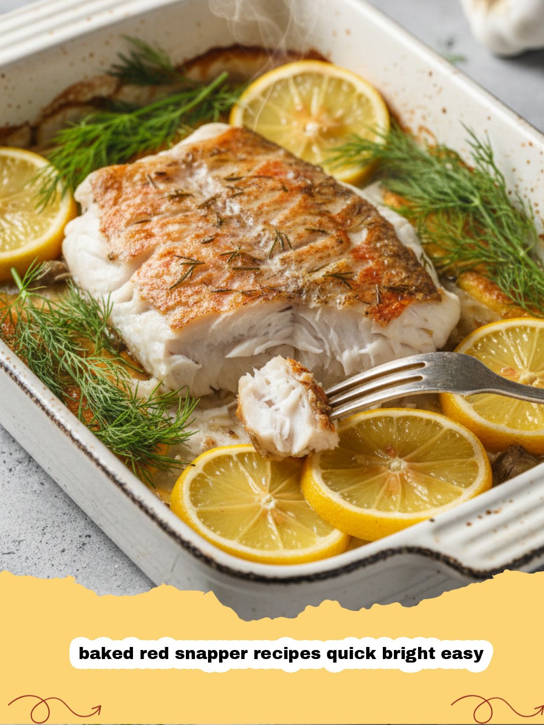The Ultimate Baked Red Snapper: A Simple Dinner Success