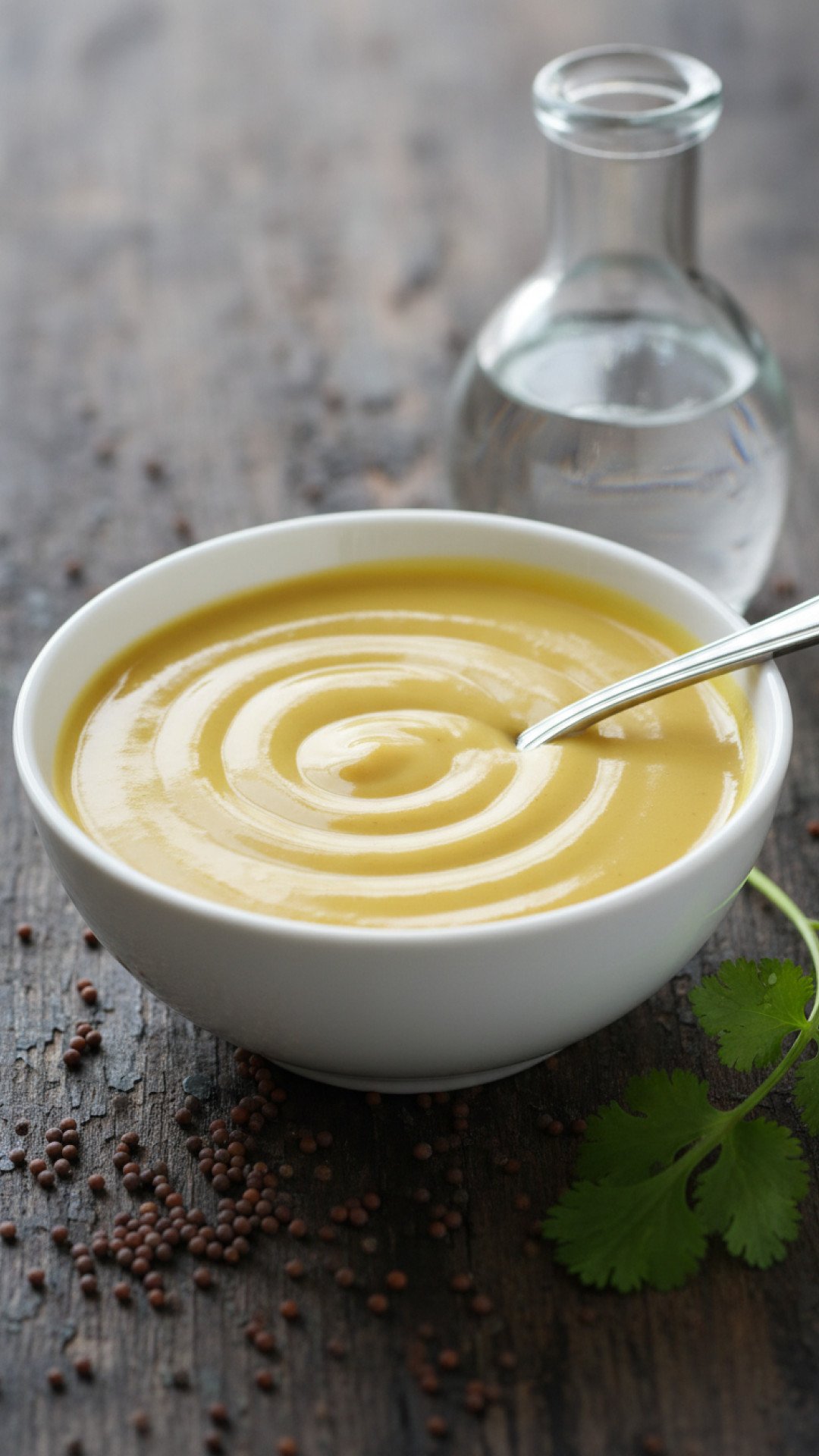 Authentic Chinese Hot Mustard Sauce Preparation