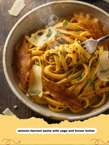 Creamy Autumn Harvest Pasta with Sage and Brown Butter
