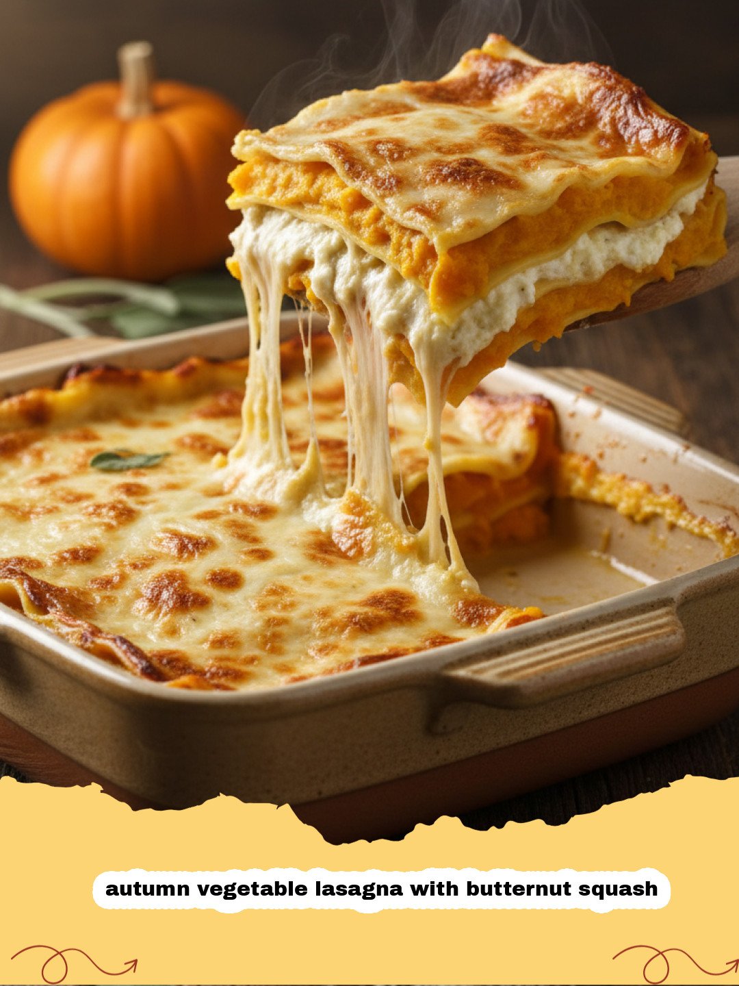 The Ultimate Autumn Vegetable Lasagna with Butternut Squash
