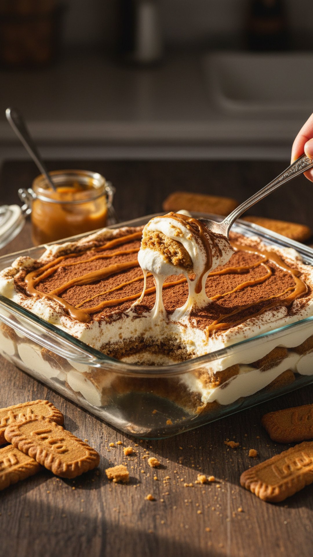 Biscoff Tiramisu Recipe Preparation