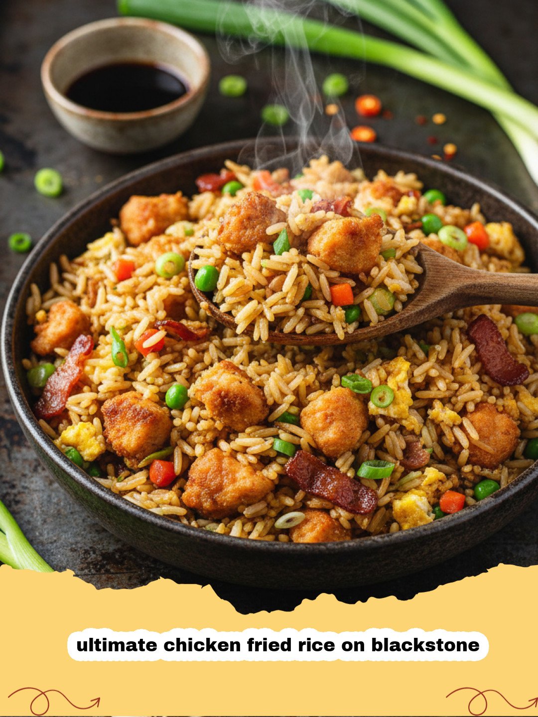 The Ultimate Chicken Fried Rice on Blackstone: Better Than Takeout