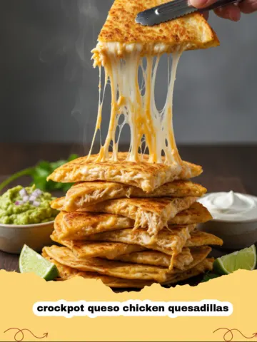The Ultimate Crockpot Queso Chicken Quesadillas Recipe for Busy Families