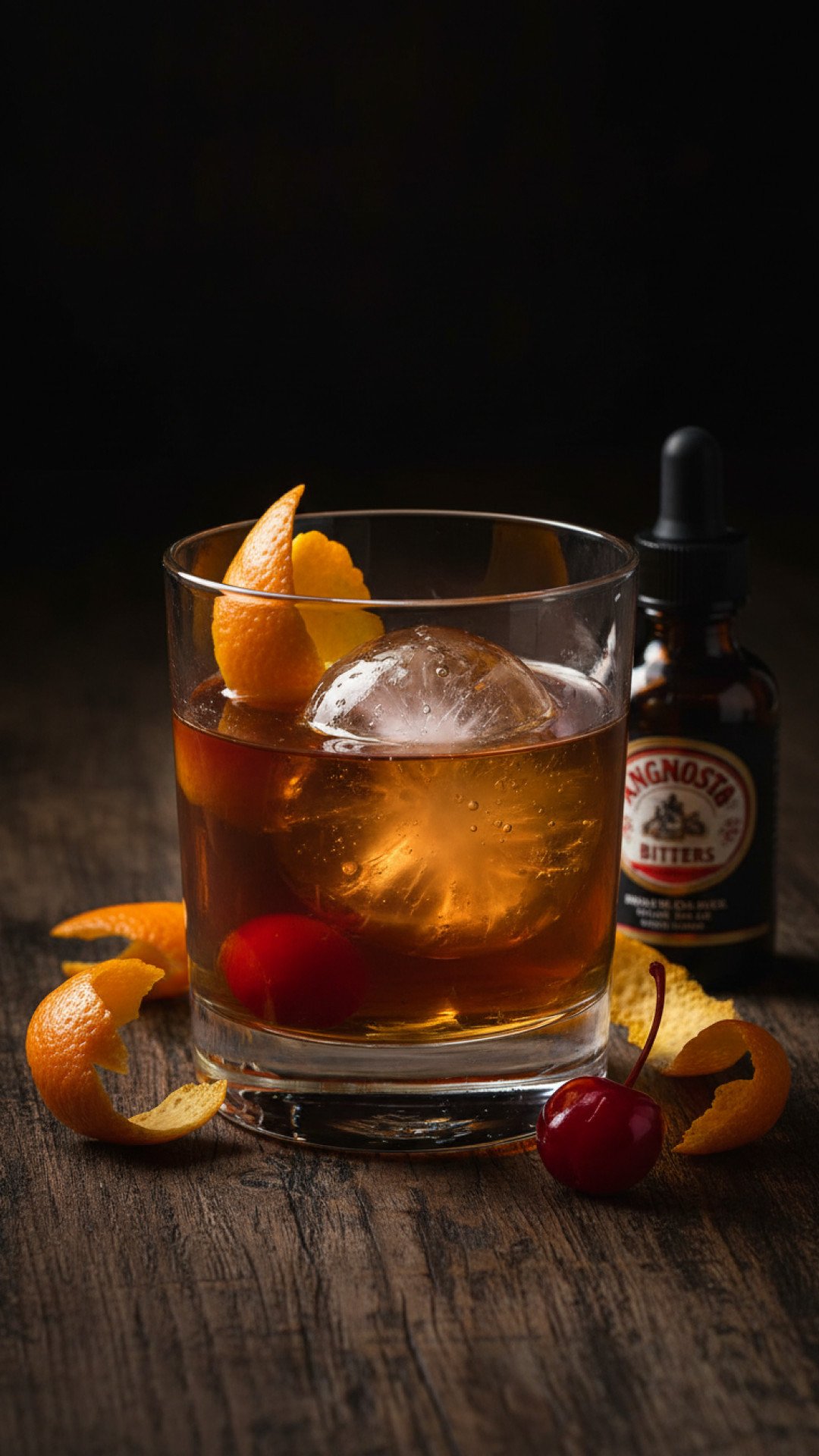 Classic Bourbon Old Fashioned Preparation