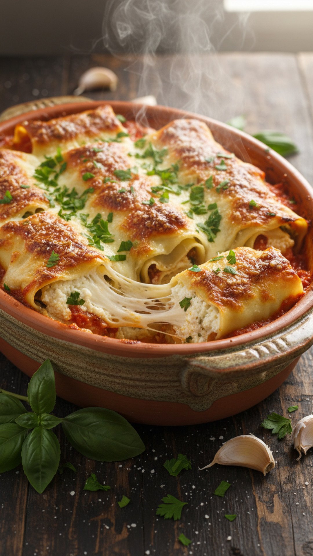 Classic Cheesy Lasagna Roll Ups Preparation