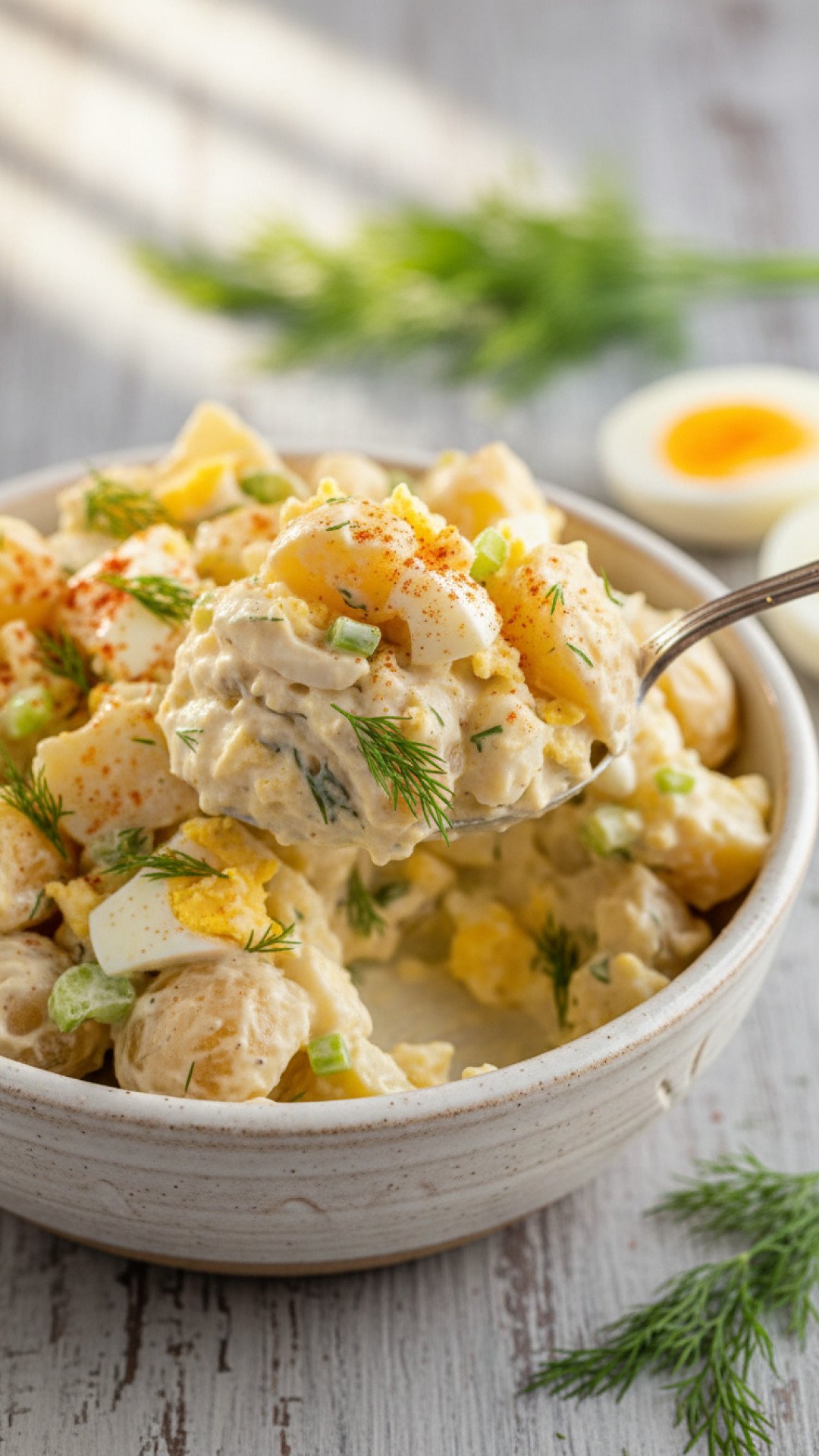Classic Creamy Southern Potato Salad Preparation