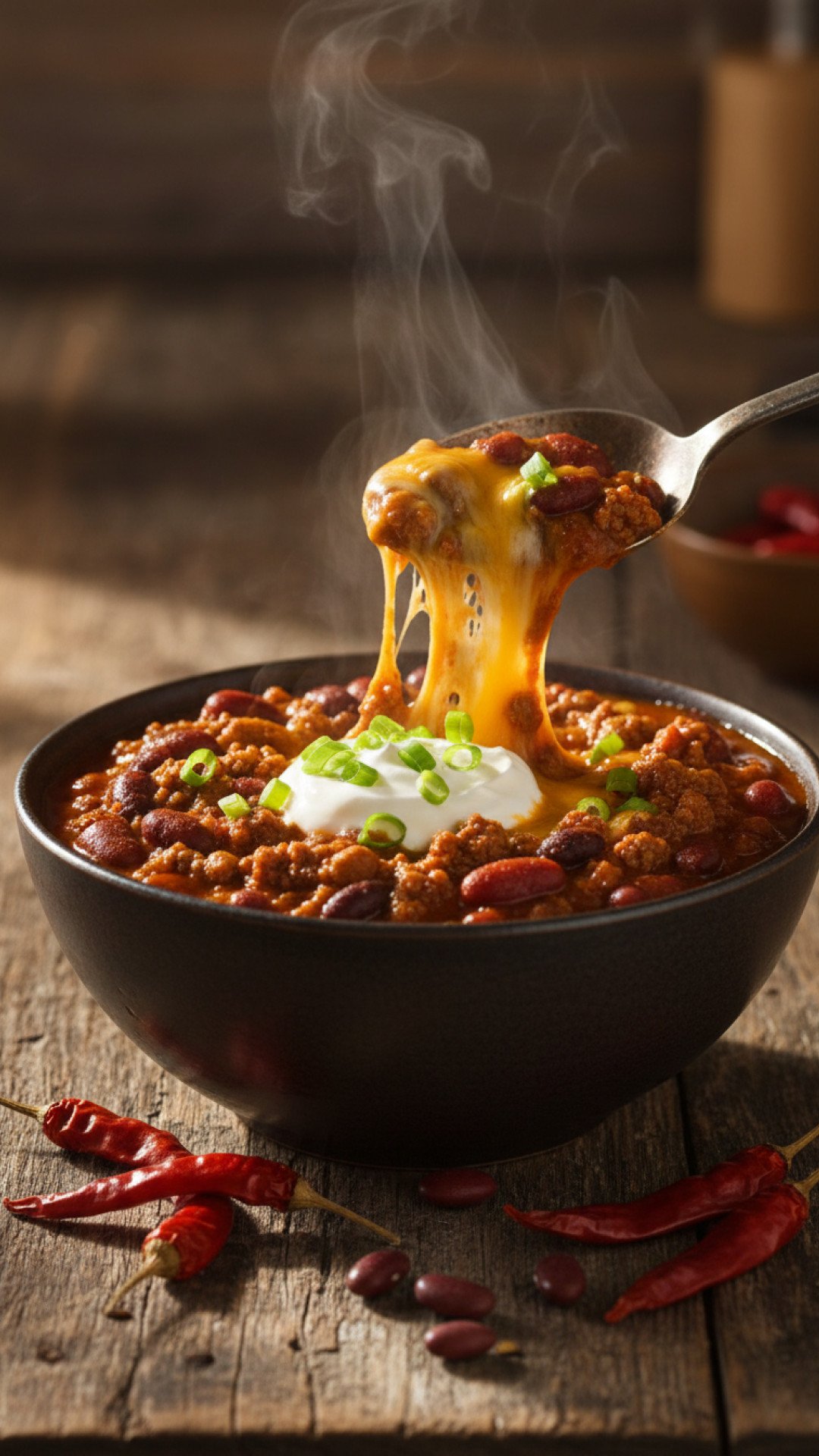 Classic Slow Cooker Beef Chili Preparation