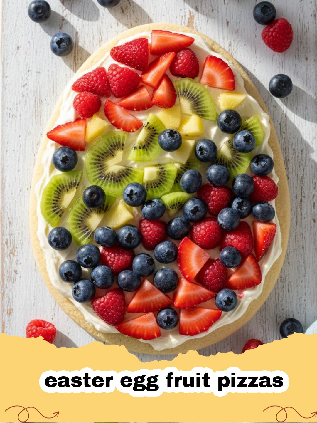 Easy and Fun Easter Egg Fruit Pizzas for Your Holiday Brunch