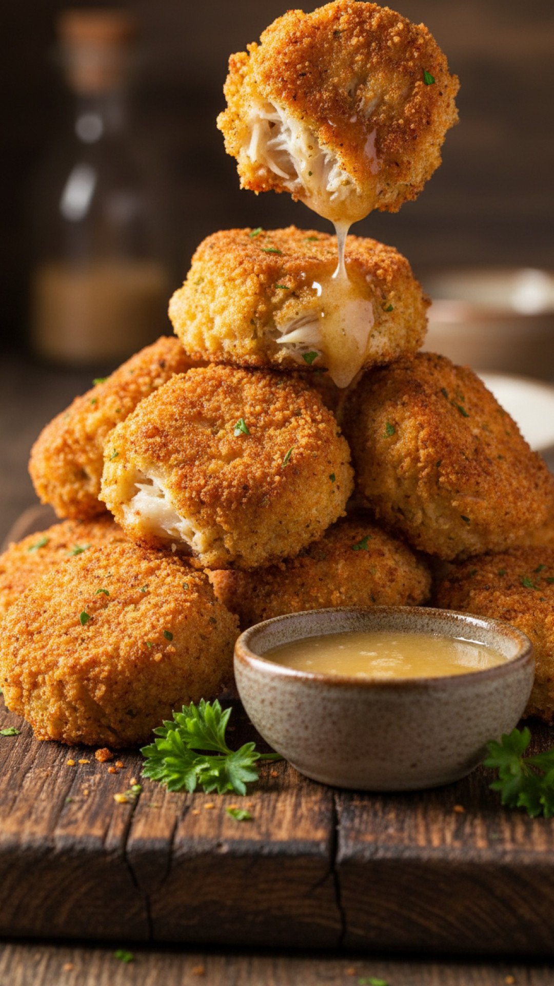 Crispy Air Fryer Crab Bites Preparation
