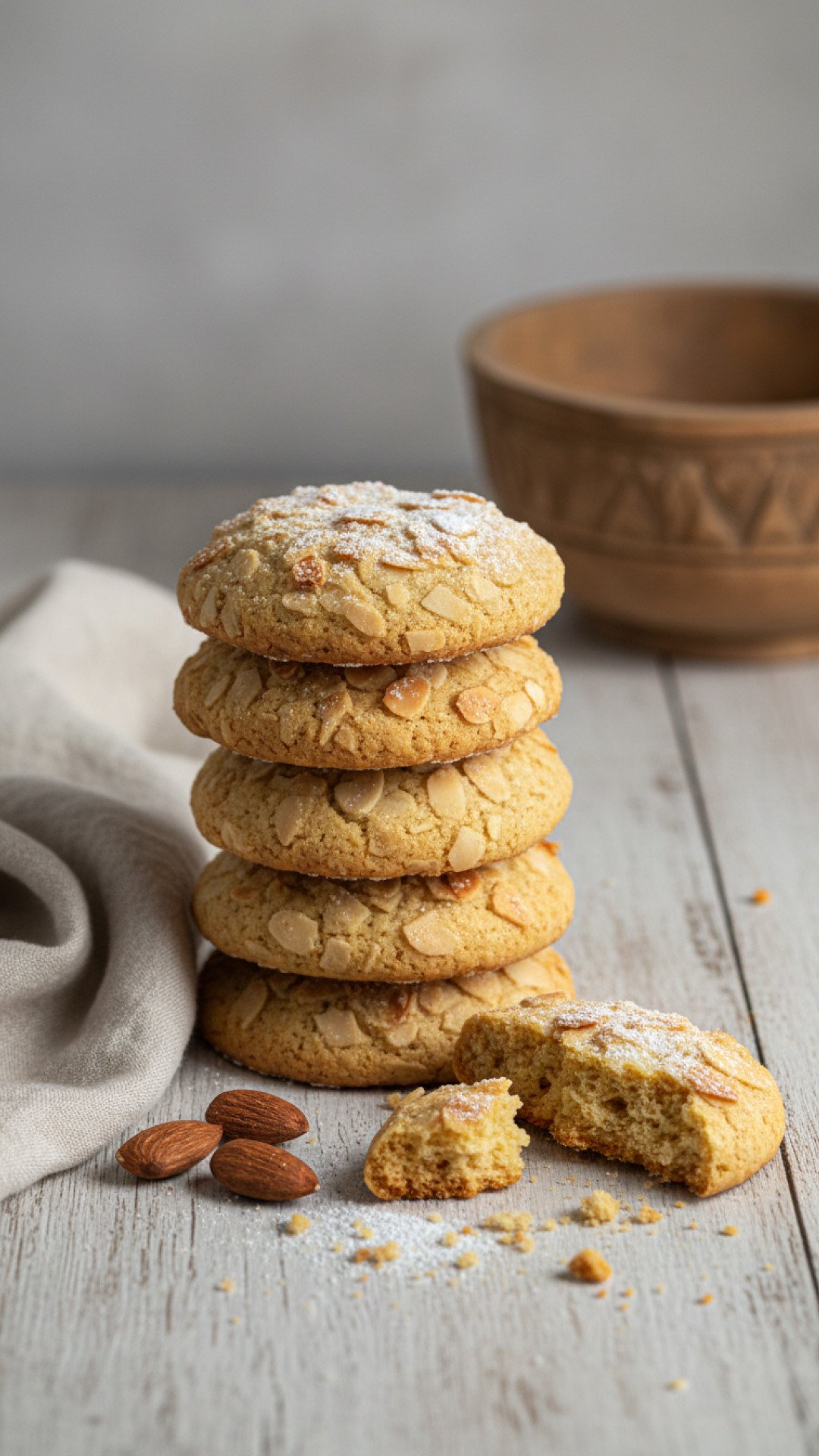 Crispy Almond Cookies Preparation