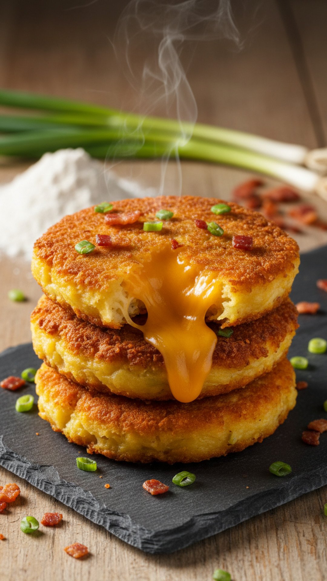 Crispy Fried Mashed Potato Patties Preparation