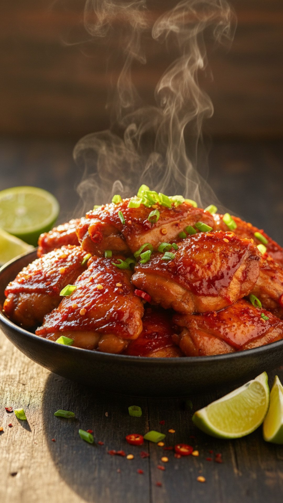 Crispy Sweet Chili Chicken Preparation