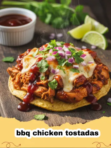 Easy BBQ Chicken Tostadas: A Smoky Weeknight Favorite
