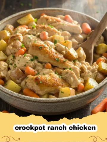 The Most Comforting Creamy Crockpot Ranch Chicken for Busy Families