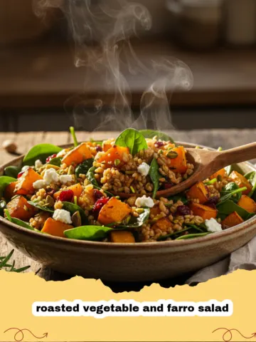 The Ultimate Hearty Roasted Vegetable and Farro Salad Recipe