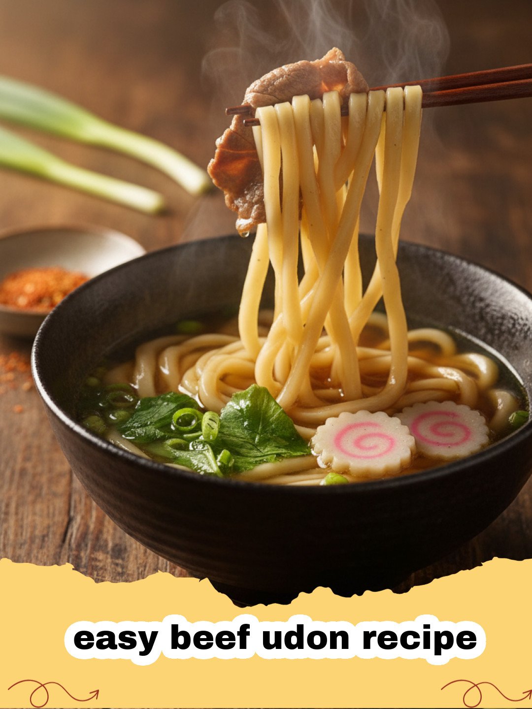 Savory Comfort in Minutes: My Go-To Easy Beef Udon Recipe