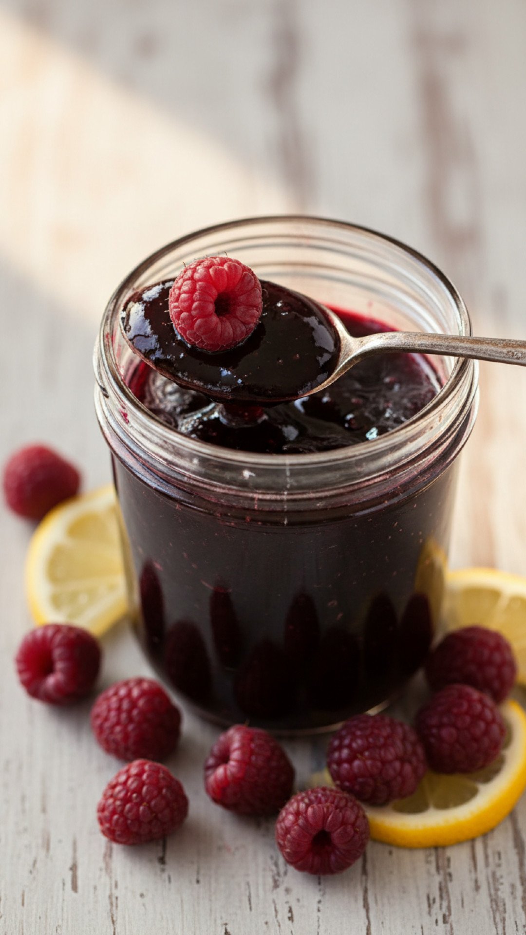Easy Black Raspberry Jam Preparation