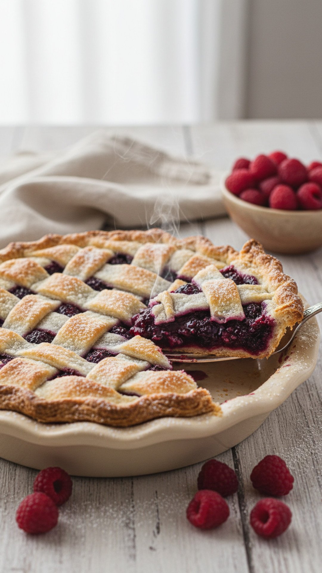 Easy Black Raspberry Pie Preparation