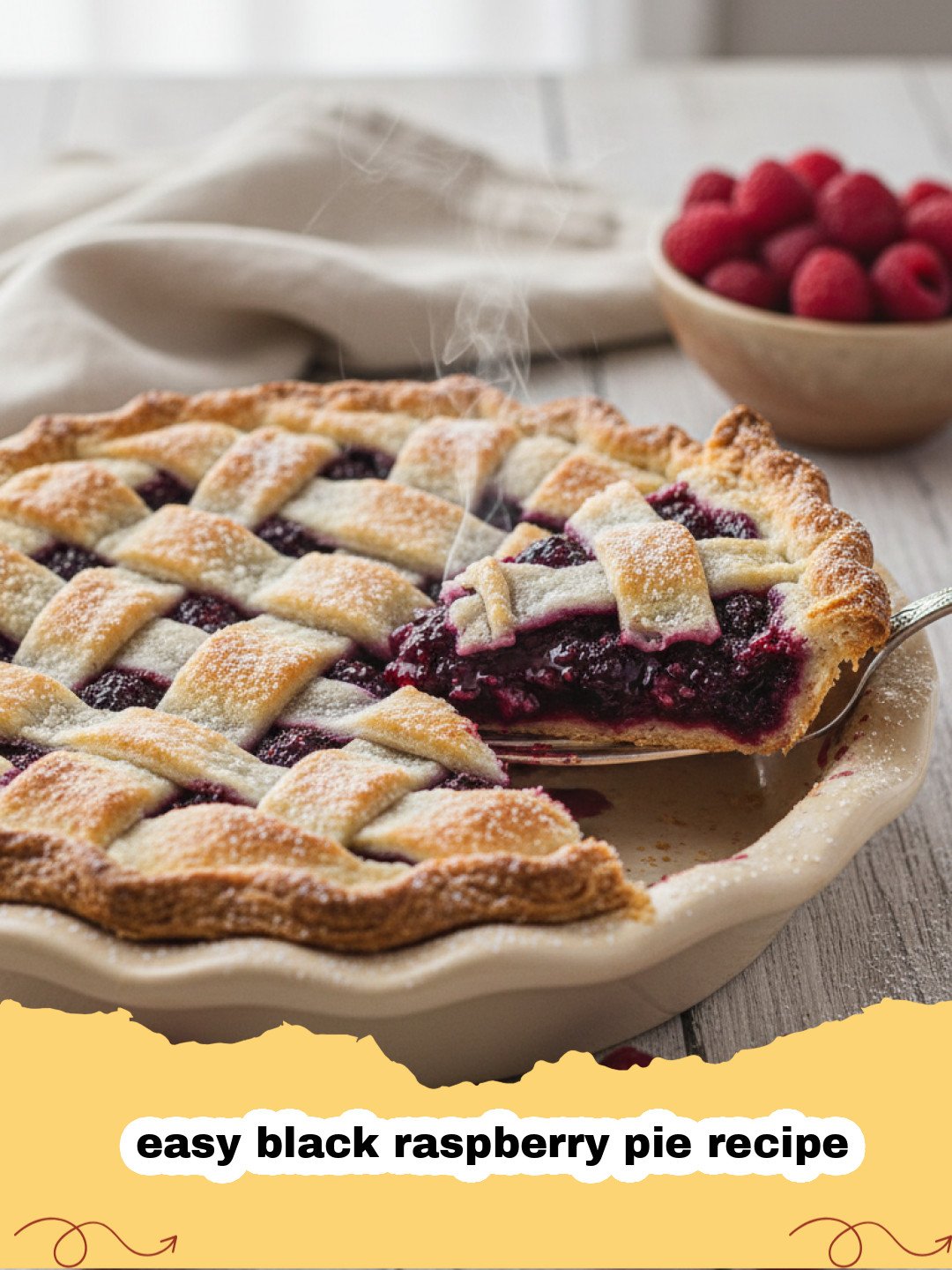Grandma's Secret: The Best Easy Black Raspberry Pie Recipe