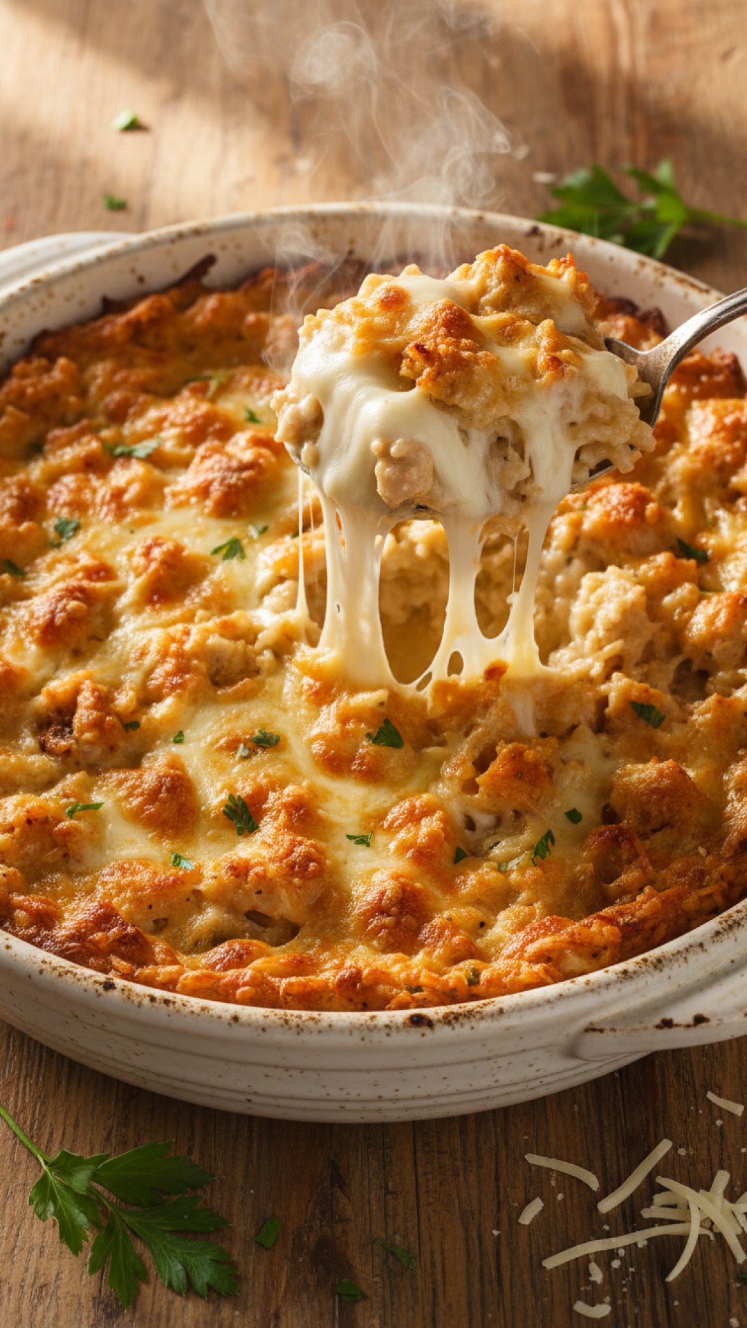 Easy Chicken Rice A Roni Casserole Preparation