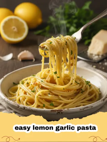 Divine and Easy Lemon Garlic Pasta: A 15-Minute Gourmet Experience