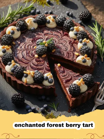 The Most Magical Enchanted Forest Berry Tart You Will Ever Bake