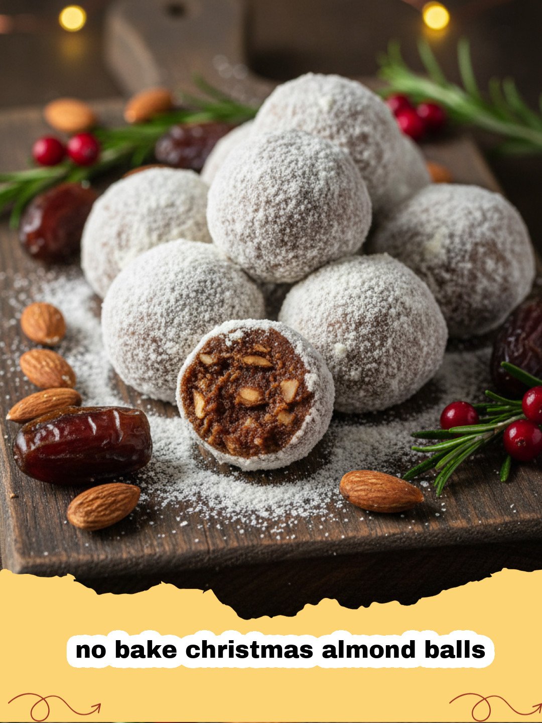 The Best No Bake Christmas Almond Balls for Your Holiday Platters