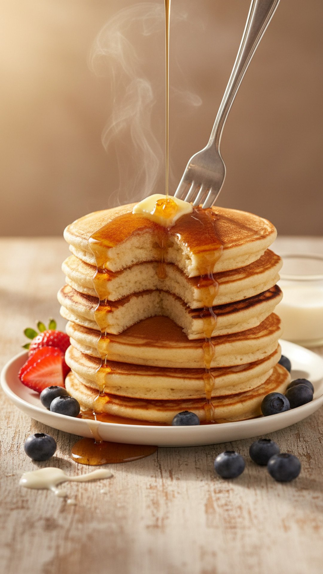 Fluffiest Buttermilk Pancakes Preparation