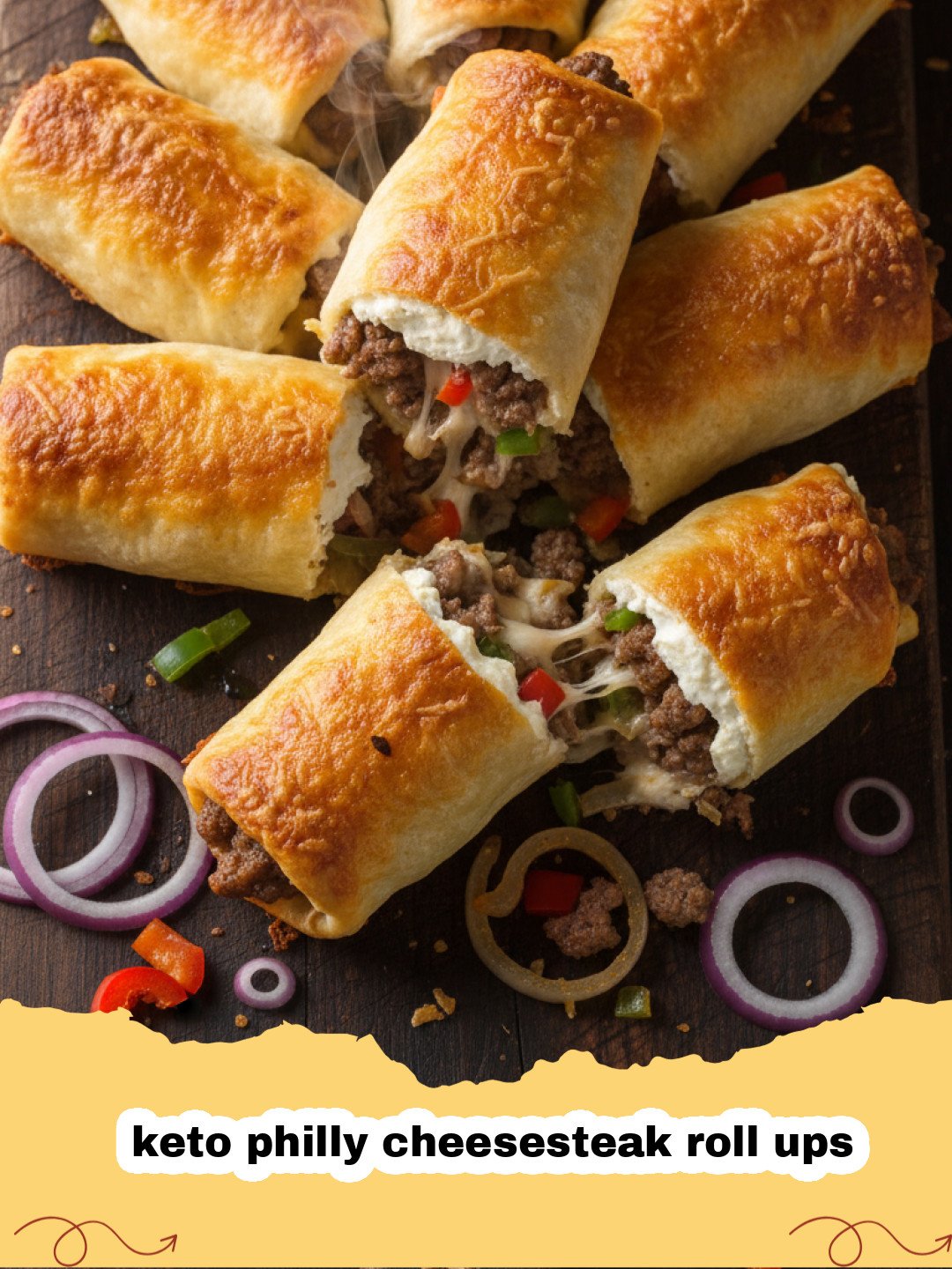 Keto Philly Cheesesteak Roll Ups: The Ultimate Low-Carb Dinner Solution