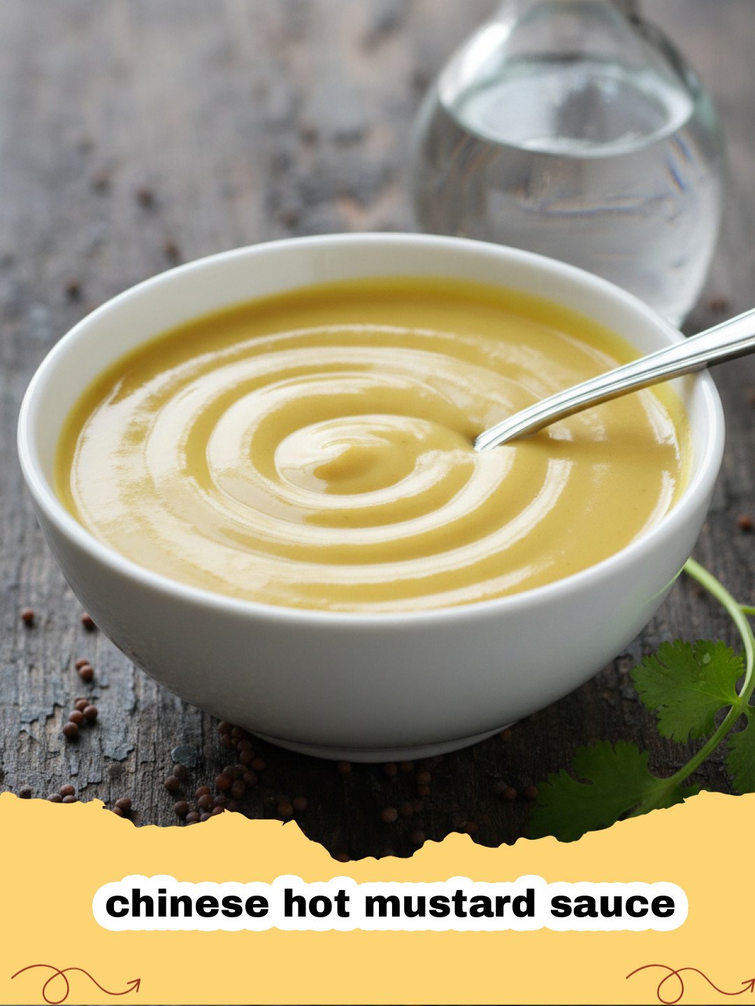 The Most Authentic Homemade Chinese Hot Mustard Sauce Recipe