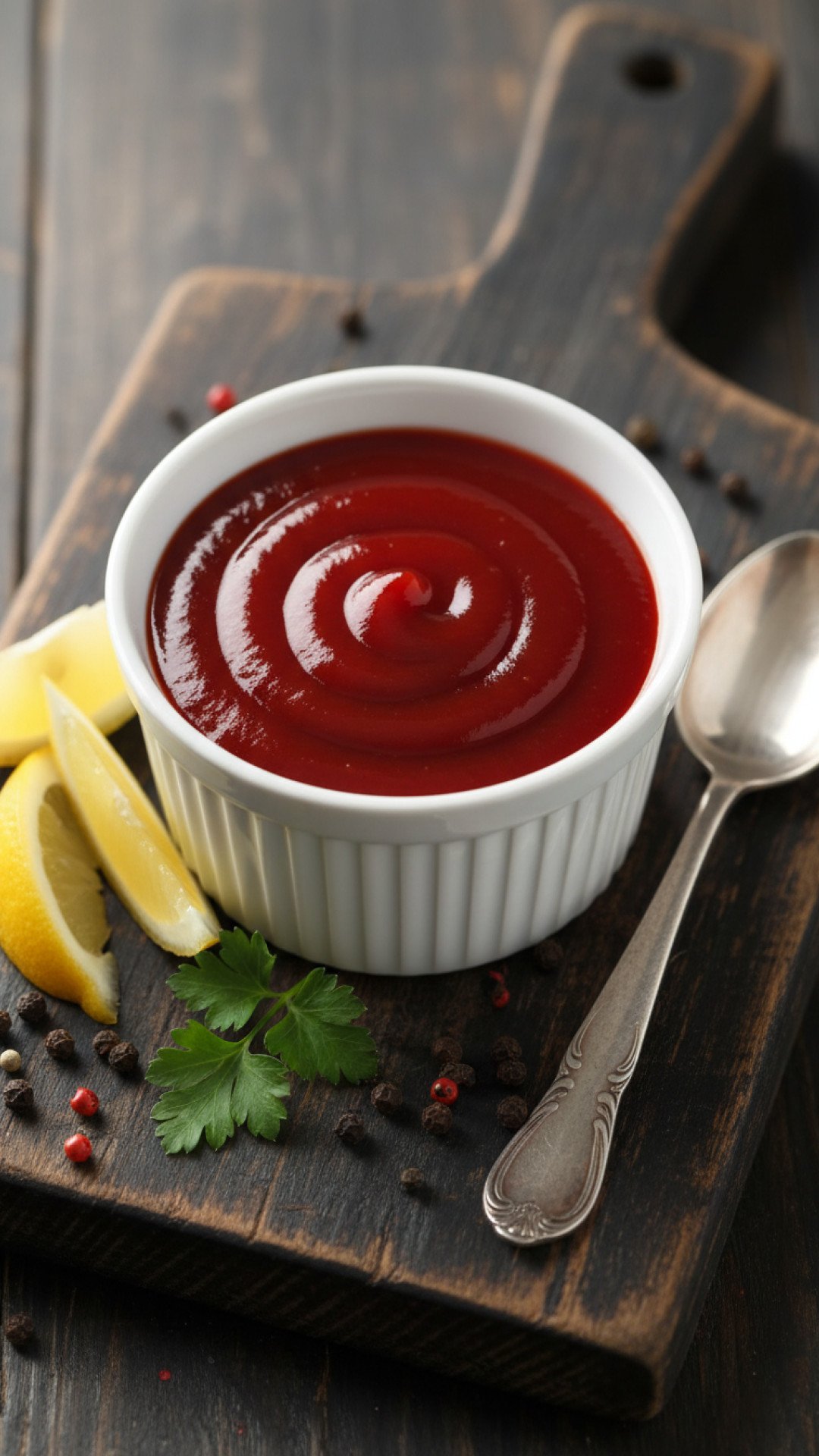 Homemade Cocktail Sauce Preparation