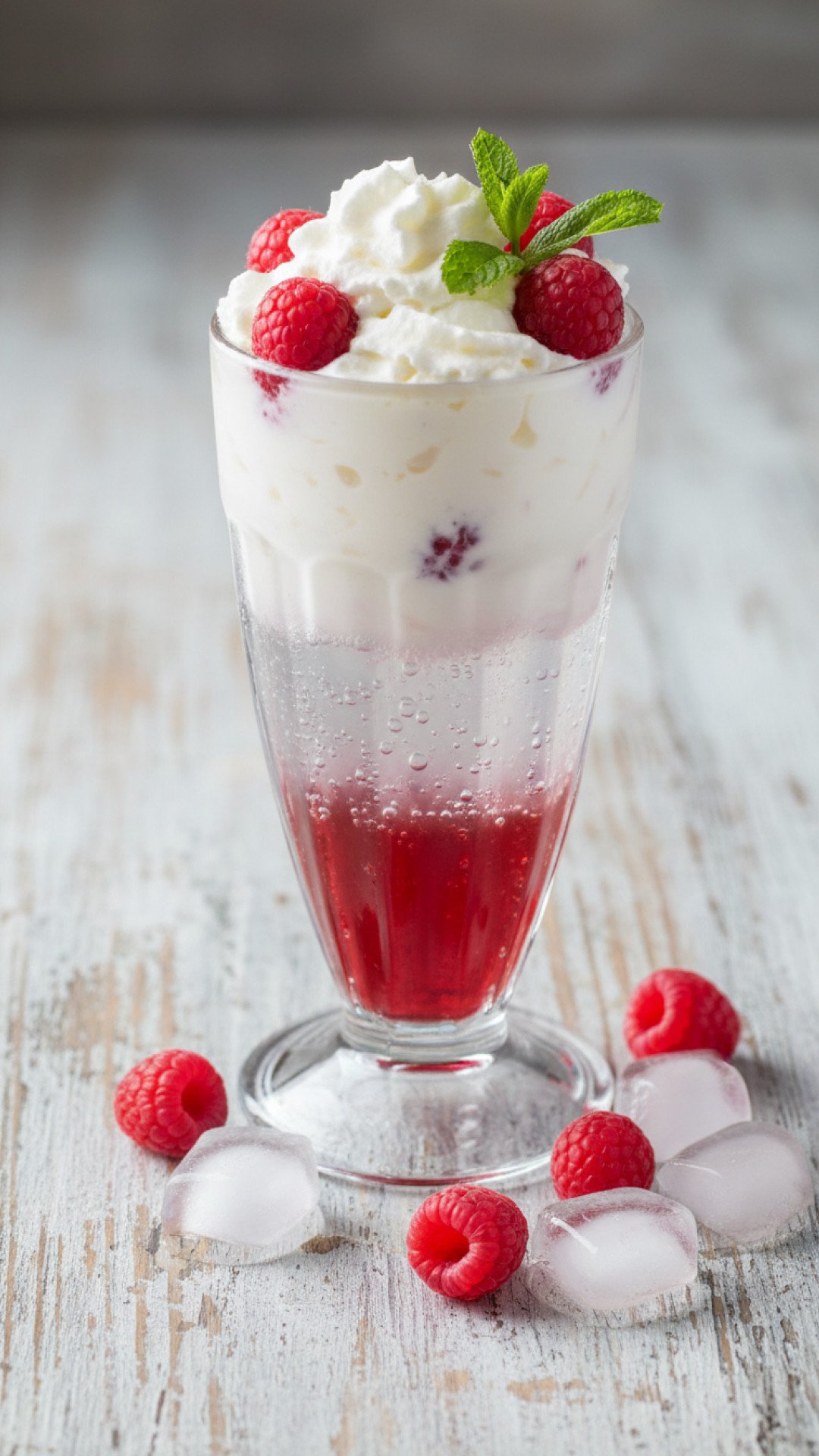 Italian Cream Soda Preparation