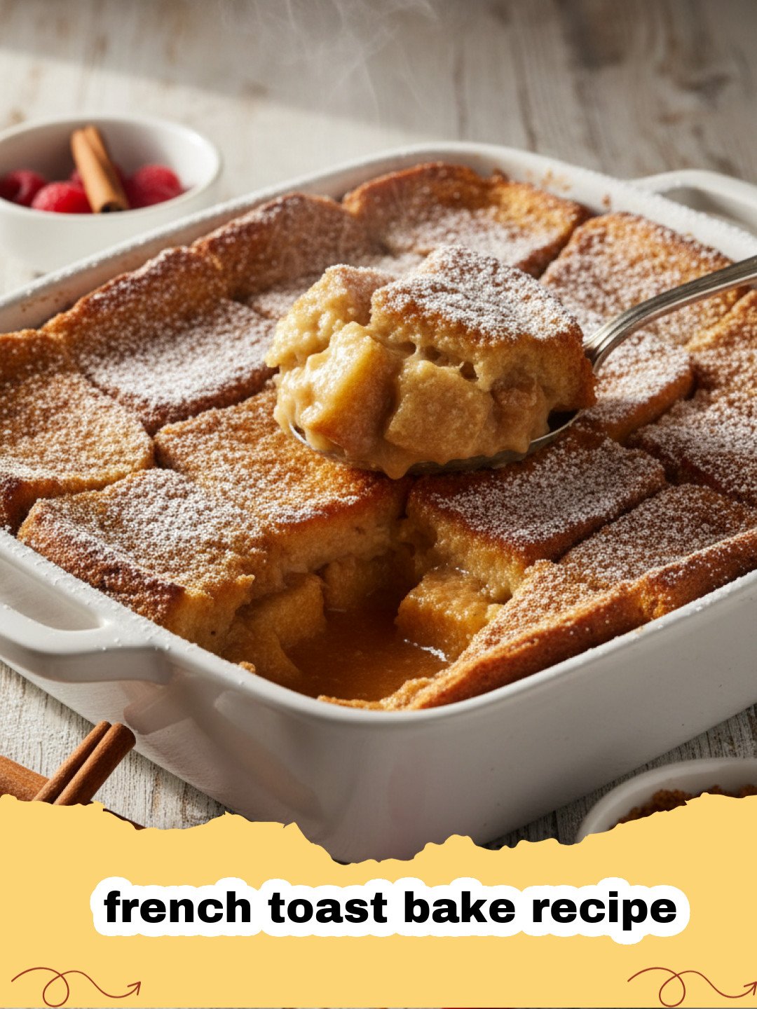 The Ultimate Overnight French Toast Bake Recipe with Cinnamon Streusel