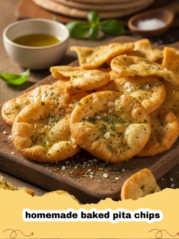 The Ultimate Homemade Baked Pita Chips: Crispy, Golden, and Better Than Store-Bought