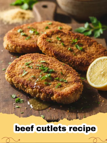 Grandma's Best Beef Cutlets Recipe: Crispy, Golden, and Perfectly Seasoned