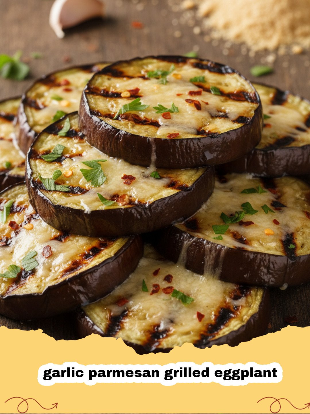 The Most Flavorful Garlic Parmesan Grilled Eggplant Recipe