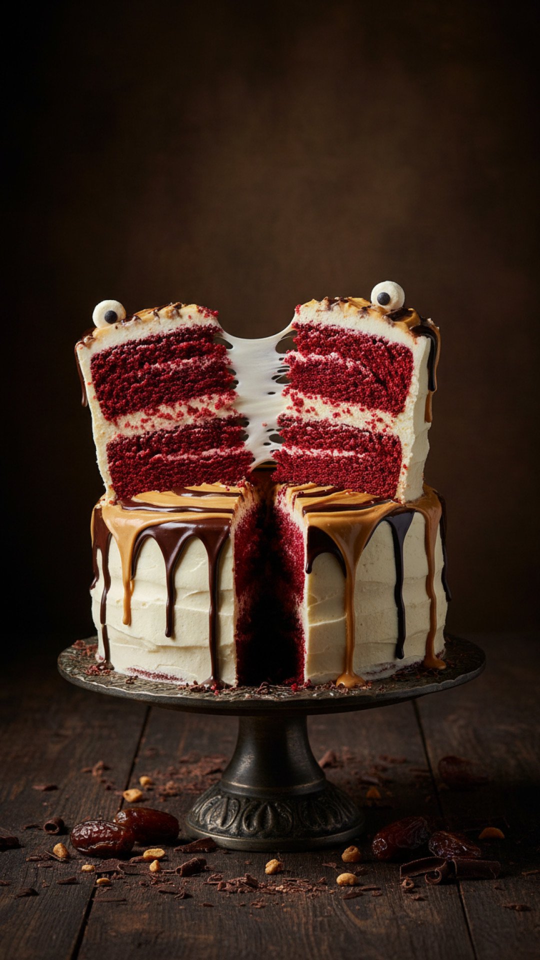 Phantom Red Velvet Cake Preparation