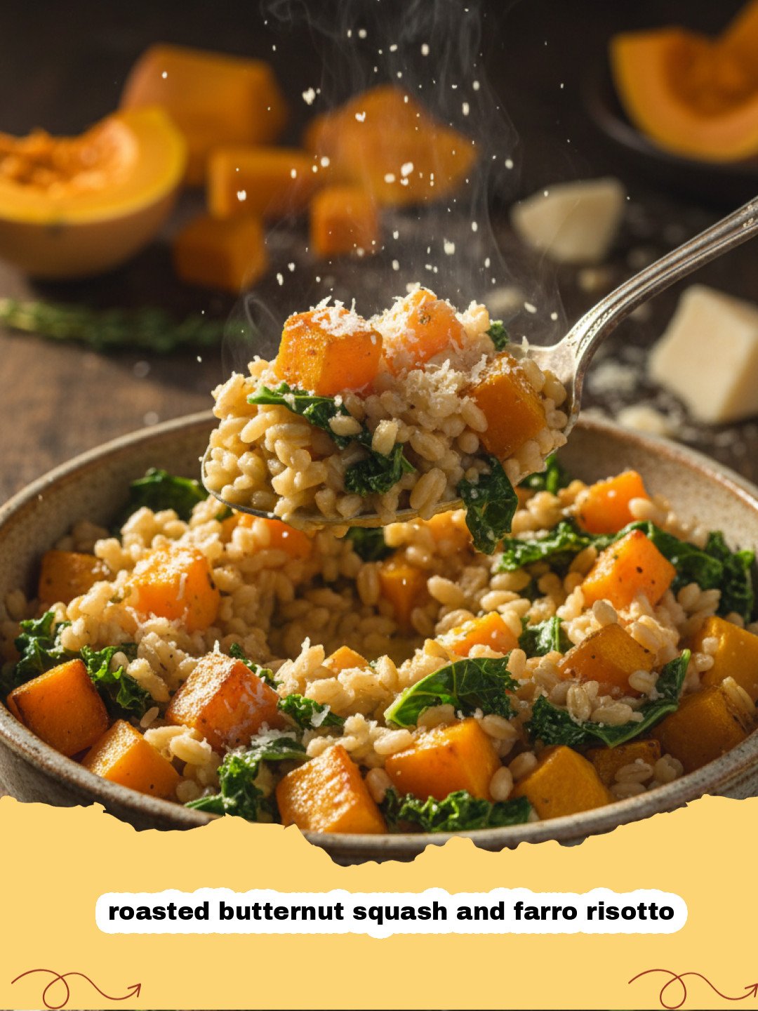 The Ultimate Hearty Roasted Butternut Squash and Farro Risotto Recipe