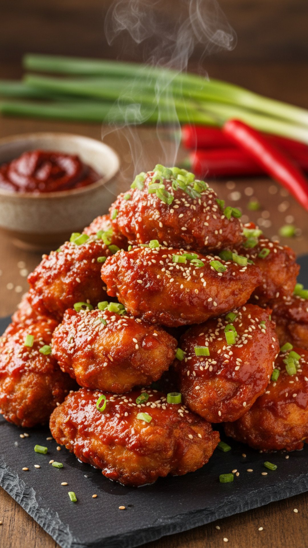 Spicy Gochujang Chicken Preparation