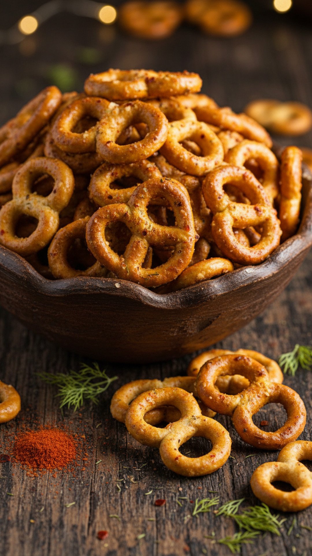 Spicy Pretzels Preparation